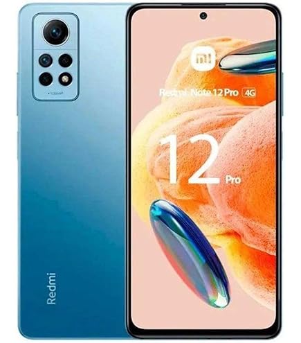 スマートフォン本体 Redmi Note 12 Pro 4G Star Blue 8GB 256GB Xiaomi Redmi Note 12 Pro Smartphone (5G, 8GB RAM, 256GB ROM, 6.67